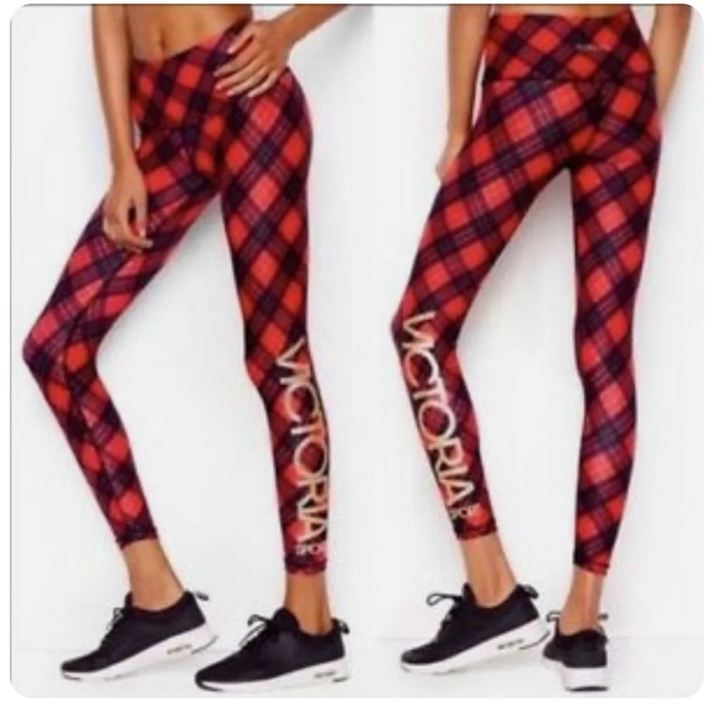 Victoria’s Secret Sport Buffalo Plaid Leggings